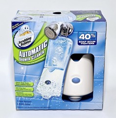 Scrubbing Bubbles Automatic Shower Cleaner Dual Sprayer + Refill Bottle Sealed