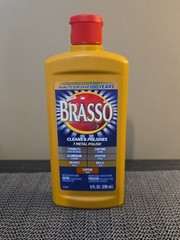 Brasso Multi-Purpose Metal Polish 8 oz – Shine Brass, Copper, Chrome, Stainless