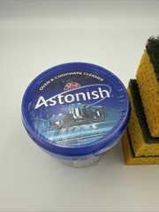NIP Astonish Oven & Cookware Cleaner Cleaning Paste 500g 17oz 300mL With Sponges