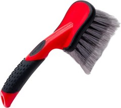 Car Wash Brush, Wheel and Fender Brush, Short Handle Tire Cleaner for Car Detail