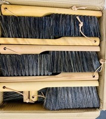 Dustpan Bench Woodworking Brush-USA 13 inch Horsehair Brushes are Used for Co…