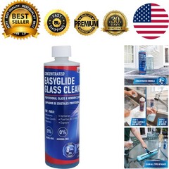 Professional EasyGlide Glass Cleaner 12 oz – Ammonia-Free Streak-Free Formula