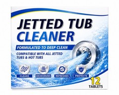 Active Jetted Tub Cleaner 12-Tablet Pack for Jacuzzi/Whirlpool NEW