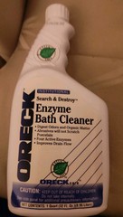 Oreck Search And Destroy Enzyme Bath Cleaner 1 Quart Institutional Size