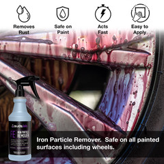 Suds Lab FE Iron Remover Spray, Color-Changing Fallout Cleaner, 32 oz- Free Ship