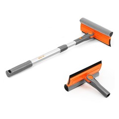 Professional Window Squeegee, 2-in-1 Rotatable Squeegee for Window Cleaning K…