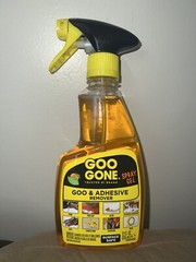 GOO GONE Original ADHESIVE Glue Gum Remover ~ Fresh Citrus & Surface Safe 12Oz