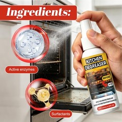 Kitchen Degreaser Heavy Duty Cleaning Stain Remover 120ml Oven Grill Oil Cleaner