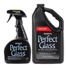 Glass Cleaner, Streak-Free, Ammonia-Free, 32oz Spray & 67.6oz Refill, Indoor/…