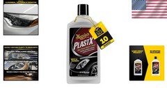 PlastX 10oz Clear Plastic Polish – Effortless Headlight & Taillight Restoration