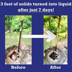 Dr. Pooper Accelerator Septic Tank Treatment Environment-Friendly Septic System