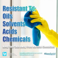 Medium – 6 Pairs – Yellow Kitchen Cleaning Dishwashing Nitrile Reusable Gloves