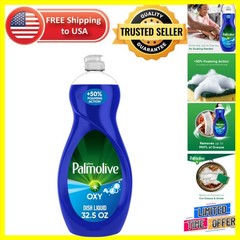 Concentrated Ultra Dish Liquid Oxy Degreaser 32.5 Fl Oz – Phosphate Free, Kosher