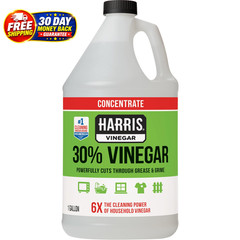 30% Vinegar Concentrated Extra Strength — All 128 Fl Oz, No Color