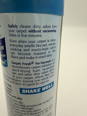 Vtg 1999 Carpet Fresh No Vacuum Foam Carpet Refresher Super Pet 10.5 oz Prop TV