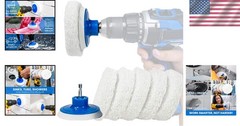 Scratch-Resistant Drill Brush Set – Ideal for Bathrooms, Kitchens & More