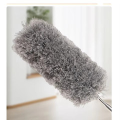 Adjustable Microfiber Duster Extendable Feather Dust Brush Washable Cleaner