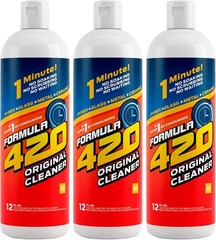 Formula 420 Cleaner – Glass, Metal Pyrex and Ceramic – 12 Oz. Bottles (3 Pack)