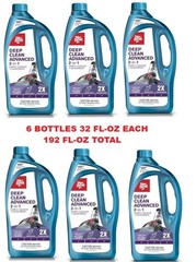 6X 32oz DIRT DEVIL 2X Concentrated Deep Clean Advanced Carpet Cleaner Shampoo