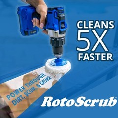Scratch-Resistant Drill Brush Set – Ideal for Bathrooms, Kitchens & More