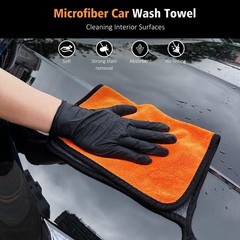 7PCS Car Interior Detailing Kit Horse Hair Leather Brush Applicator Pads