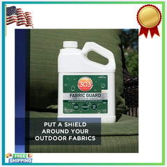 New Water Repellent Spray Outdoor Fabric Upholstery Protector 1 Gallon
