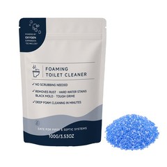 1~5 Bag Foaming Toilet Bowl Cleaner Deep Cleaning & Stain Removal 100g