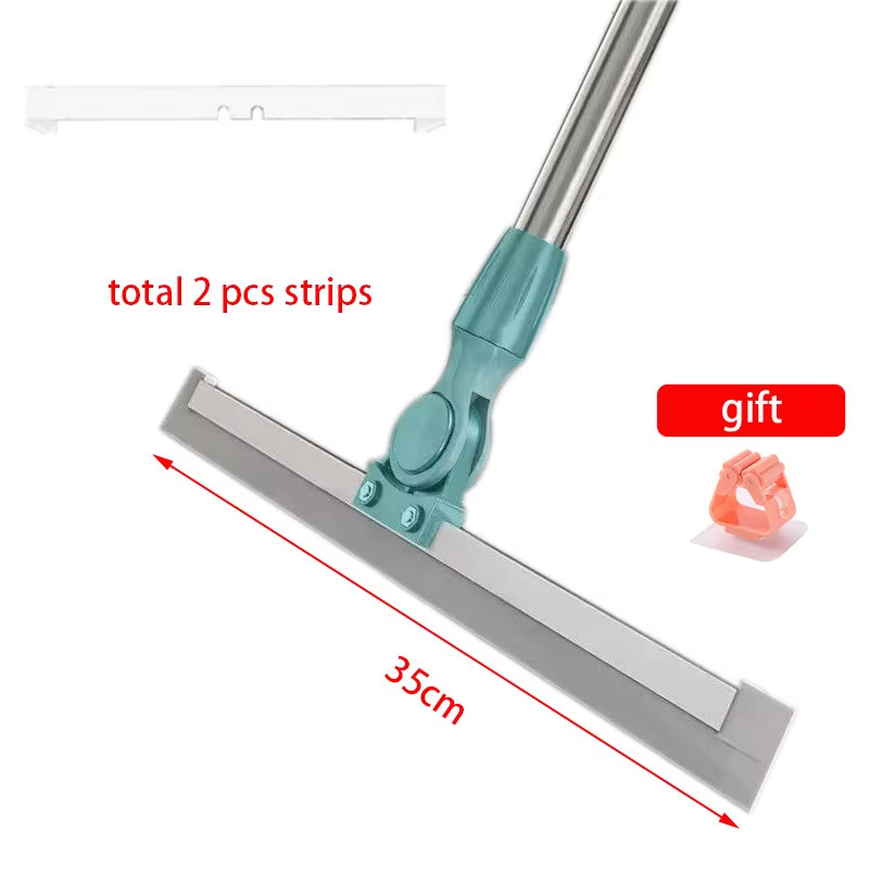Silicone Toilet Wiper and Floor Cleaning Broom for Household Use