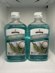 Melaleuca Ecosense Lemon Brite Concentrated Dish Soap Liquid Eucalyptus &Sea Sal