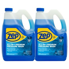 Zep Concentrated All-In-1 Premium Pressure Wash Cleaner – 160 ounce (Pack of 2)