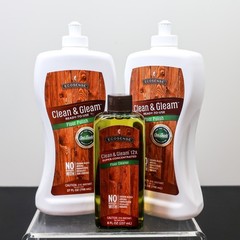 2 Melaleuca Clean & Gleam Floor Polish & 12x Super Concentrated Floor Cleaner
