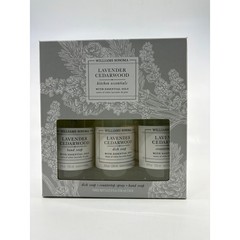 Williams Sonoma Lavender Cedarwood Kitchen Essentials Soap Spray Set 3pc 8oz