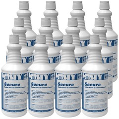 Misty Secure Toilet Bowl and Urinal Cleaner – 32 Ounce (Case of 12) – 1038801