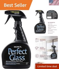 Perfect Glass Cleaner Spray, Streak-Free, Ammonia-Free Window, Mirror, Screen…