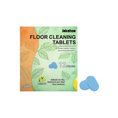 12pc Floor Cleaning Solution Tablet, Deep Cleans for Multiple Floors,lemon Scent