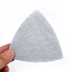 90*90*90mm Triangle Scouring Pads Polishing Kitchen Cleaning 240# 400# 800#