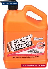 Fast Orange Pumice Hand Cleaner 1 Gallon Heavy Duty Citrus Waterless Cleaner