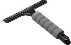 Amazon Basics All-Purpose Window Squeegee with Handle for Car Windshield, Shower