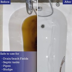 Drain Field Cleaner by Dr. Pooper – Clears Septic System Leach & Drain Field
