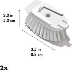 NEW Good Grips Soap Dispensing Dish Brush RefillS – 2 Pack