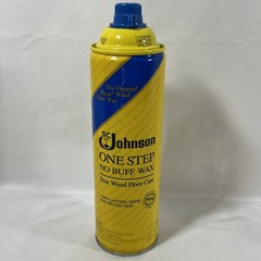 SC Johnson One Step No Buff Wax 2008 Fine Wood Floor Care Discontinued READ 16oz