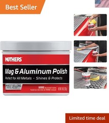 10 oz Mag & Aluminum Polish – Fine Grit for Long-Lasting Metal Protection