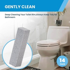 Toilet Bowl Cleaning Pumice Stone 14 Pack Hard Water Stain Remover Toilet