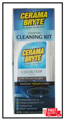Cerama Bryte Cooktop Cleaning Kit for Induction, Ceramic, & Glass Stove Tops NEW