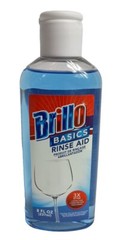 Brillo Basics Dishwasher Rinse Aid 8 Oz.