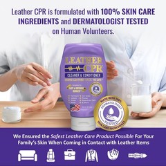 Leather CPR Cleaner Conditioner 18oz Leather Furniture Car Seat Care Restorer