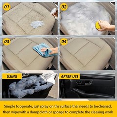 1-3x 4-in-1 Multi-Enzyme Foam Cleaner, All-Purpose Spray 5oz with Sponge & Towel