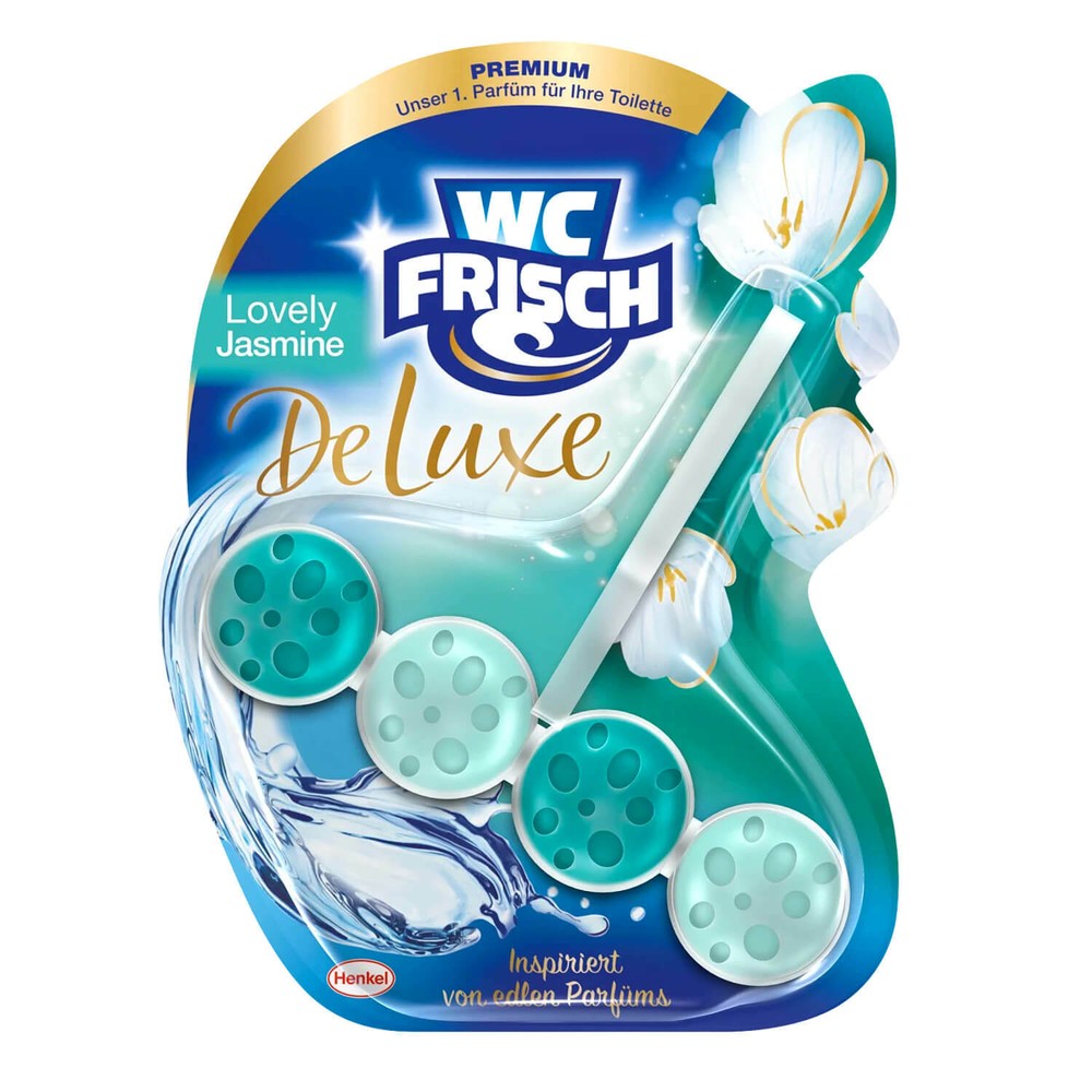 WC Frisch Scented Cleaner Lovely Jasmine Deluxe Premium Perfume For The Toilet