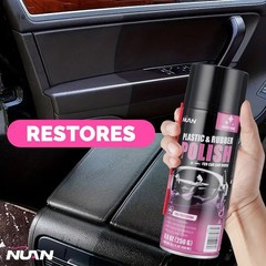 3PCS Polishing Car Cleaner Car Interior Detail Polishing Multi-450ml