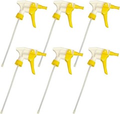 6-Pack Heavy-Duty Foamer Trigger Sprayer – High-Volume Comfortable Grip